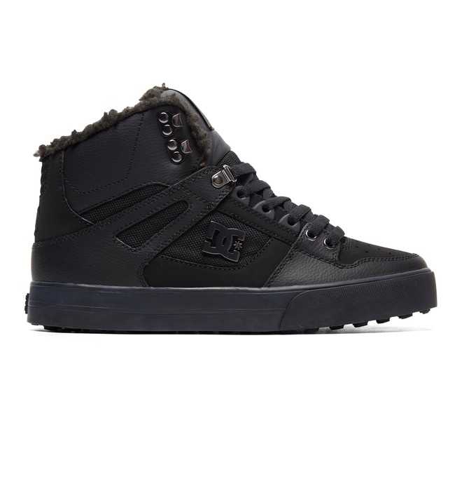 dcshoes, Pure WNT Winter High-Top Boots, BLACK/BLACK/BLACK (3bk) 0 Pure WNT Winter High-Top Boots Black ADYS400047 DC Shoes
