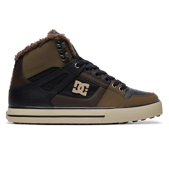 dcshoes, Pure WNT Winter High-Top Boots, OLIVE (olv) 0 Pure WNT Winter High-Top Boots Green ADYS400047 DC Shoes