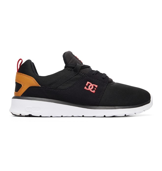 dcshoes, Кроссовки Heathrow, BLACK/CAMEL (bc1) 0 Кроссовки Heathrow Черный ADYS700071 DC Shoes