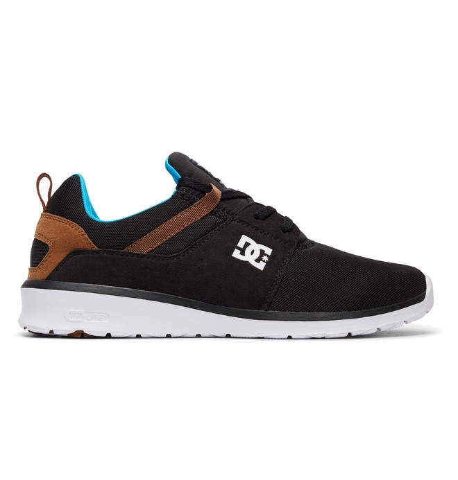 dcshoes, Heathrow - Baskets, BLACK/TURQUOISE/WHITE (bqw) 0 Heathrow - Baskets Noir ADYS700071 DC Shoes