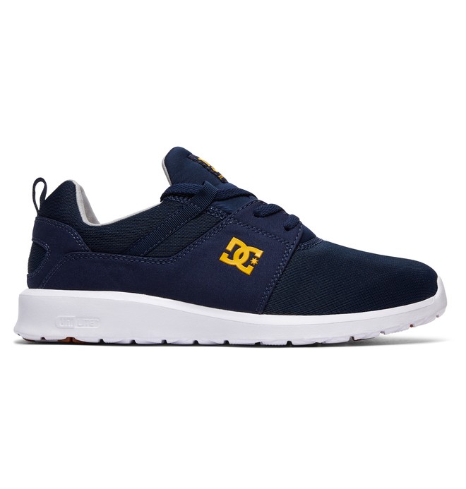dcshoes, Heathrow - Shoes, NAVY/GOLD (ngl) 0 Heathrow - Shoes Blue ADYS700071 DC Shoes