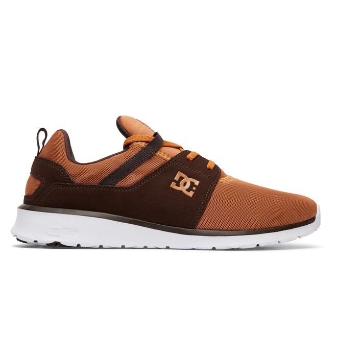 dcshoes, Heathrow - Scarpe, WHEAT/DK CHOCOLATE (wd4) 0 Heathrow - Scarpe White ADYS700071 DC Shoes