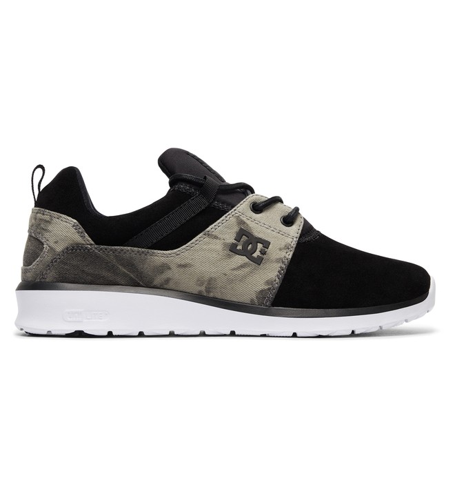 dcshoes, Heathrow SE - Scarpe, BLACK DESTROY WASH (kdw) 0 Heathrow SE - Scarpe Gray ADYS700073 DC Shoes