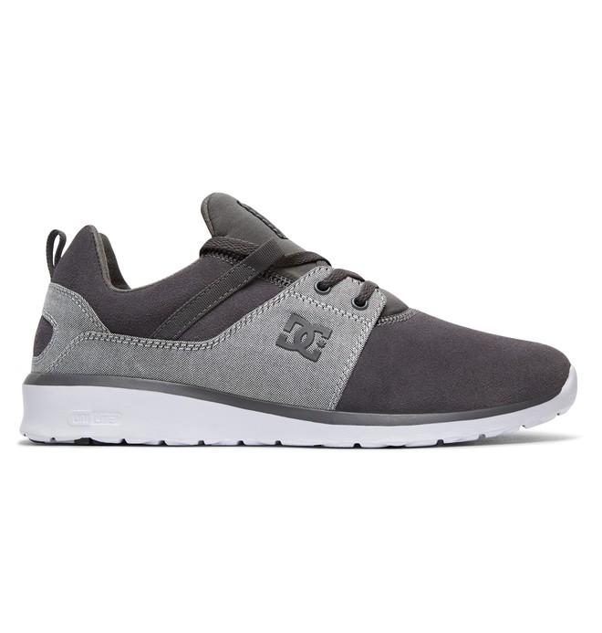dcshoes, Heathrow SE - Schuhe, GREY/GREY/WHITE (xssw) 0 Heathrow SE - Schuhe Grau ADYS700073 DC Shoes