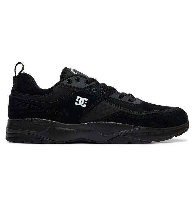 dcshoes, E.Tribeka - Baskets pour Homme, BLACK/BLACK/WHITE (blw) 0 E.Tribeka - Baskets pour Homme Noir ADYS700173 DC Shoes