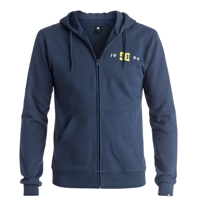 dcshoes, Men's DC Hay Day 94 Zip Up Hoodie, BLUE IRIS (btl0) 0 Men's DC Hay Day 94 Zip Up Hoodie ADYSF03012 DC Shoes