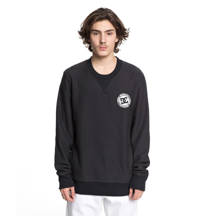dcshoes, Core - Sweatshirt, BLACK (kvj0) 0 Core - Sweatshirt Schwarz ADYSF03019 DC Shoes