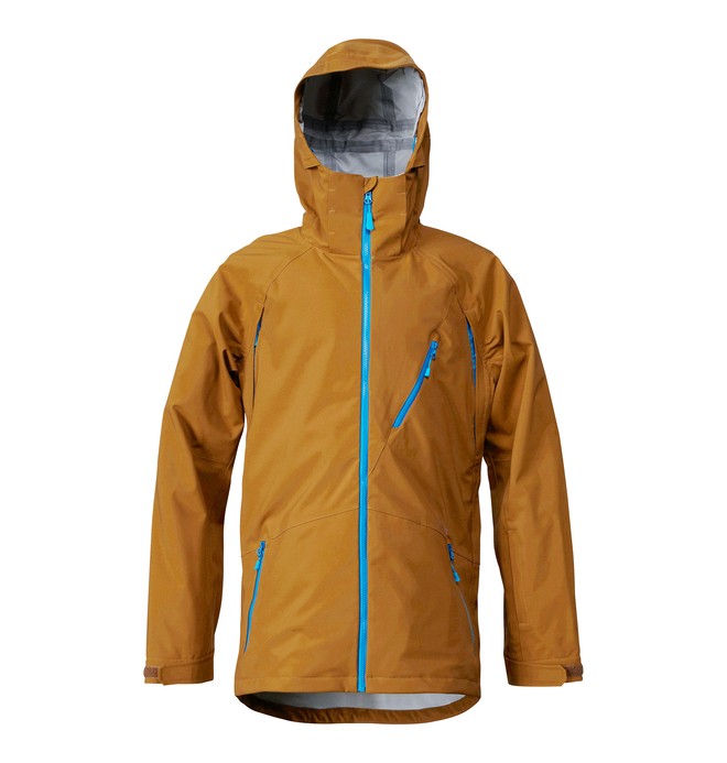 dcshoes, Men's Bipolar 3L Snowboard Jacket, RUBBER (cpp0) 0 Men's Bipolar 3L Snowboard Jacket ADYTJ00002 DC Shoes