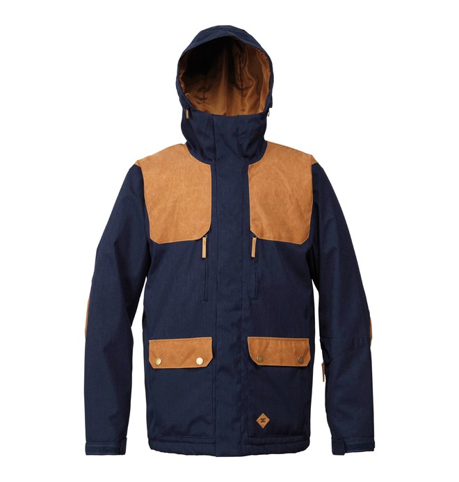 dcshoes, Men's Ranger Snowboard Jacket, DRESS BLUE (btk0) 0 Men's Ranger Snowboard Jacket ADYTJ00008 DC Shoes