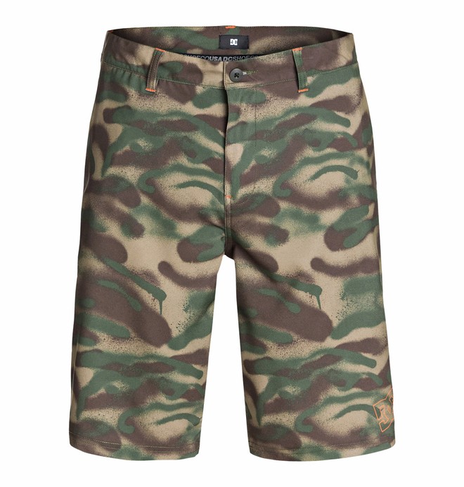 dcshoes, Men's Lanai Hybrid Shorts Walk Shorts, CAMO SPRAY (gsh2) 0 Men's Lanai Hybrid Shorts Walk Shorts ADYWS03004 DC Shoes