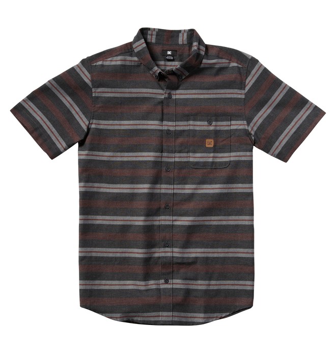 dcshoes, Men's Ribes Short Sleeve Shirt, MAROONED (mar) 0 Men's Ribes Short Sleeve Shirt ADYWT00004 DC Shoes
