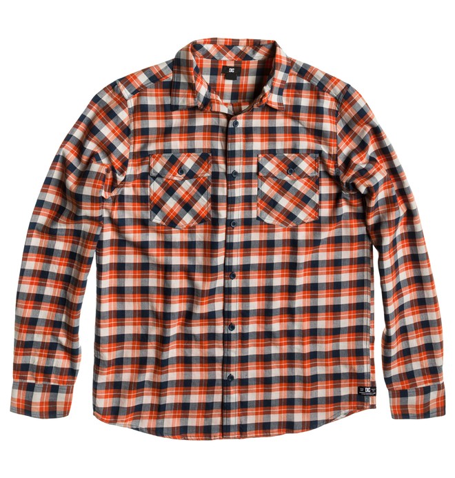 dcshoes, Men's Long Sleeve Flannel Shirt, DC NAVY PLAID (btl1) 0 Men's Long Sleeve Flannel Shirt ADYWT00012 DC Shoes