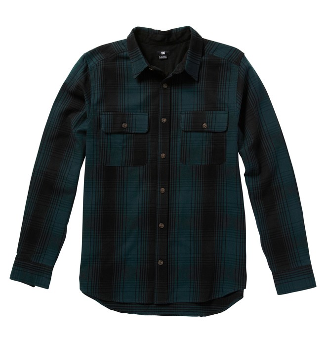 dcshoes, Men's EAZY SHIRT Shirts, PREDATOR PLAID (gtp6) 0 Men's EAZY SHIRT Shirts ADYWT00036 DC Shoes