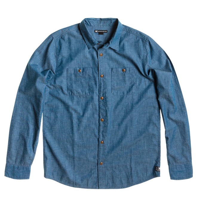 dcshoes, Men's Treeline LS Shirt, OCEAN (bqp0) 0 Men's Treeline LS Shirt ADYWT00057 DC Shoes