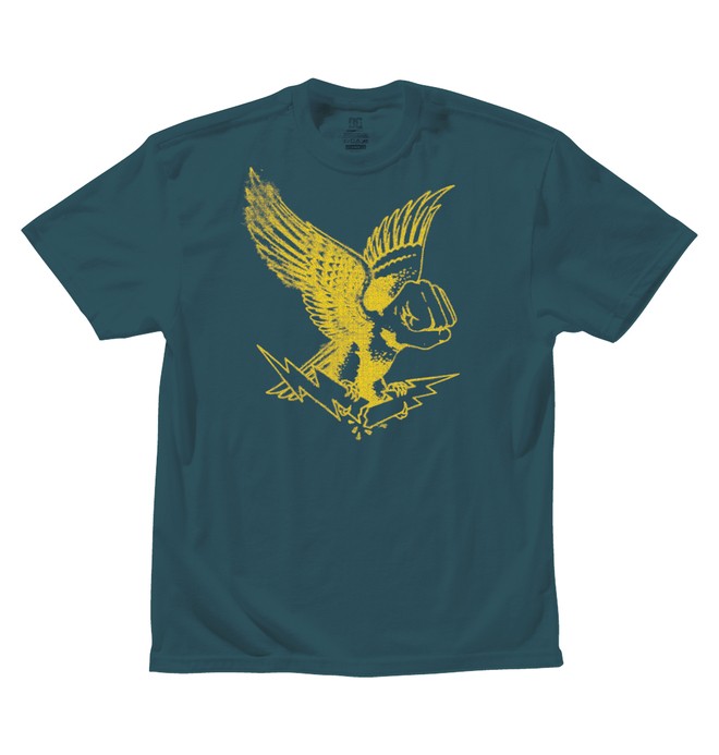 dcshoes, Men's Fisty Tee, CAVE MOSS (mos) 0 Men's Fisty Tee ADYZT00043 DC Shoes
