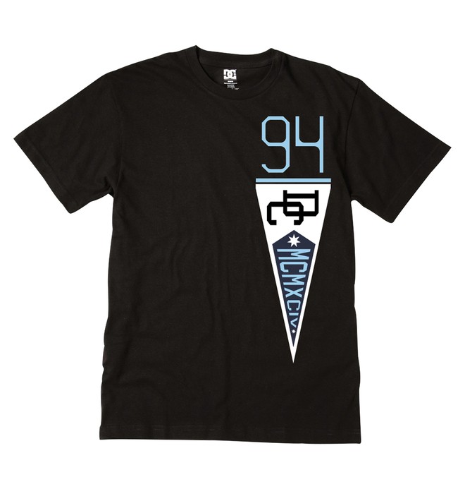 dcshoes, Men's DC Banner Tee, BLACK (blk) 0 Men's DC Banner Tee ADYZT00050 DC Shoes