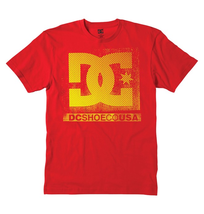 dcshoes, Men's Enfilade Tee, ATHLETIC RED (ath) 0 Men's Enfilade Tee ADYZT00051 DC Shoes