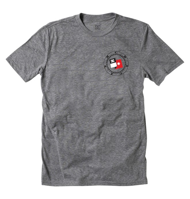 dcshoes, Men's Nautical Tee, HEATHER GREY (htr) 0 Men's Nautical Tee ADYZT00157 DC Shoes