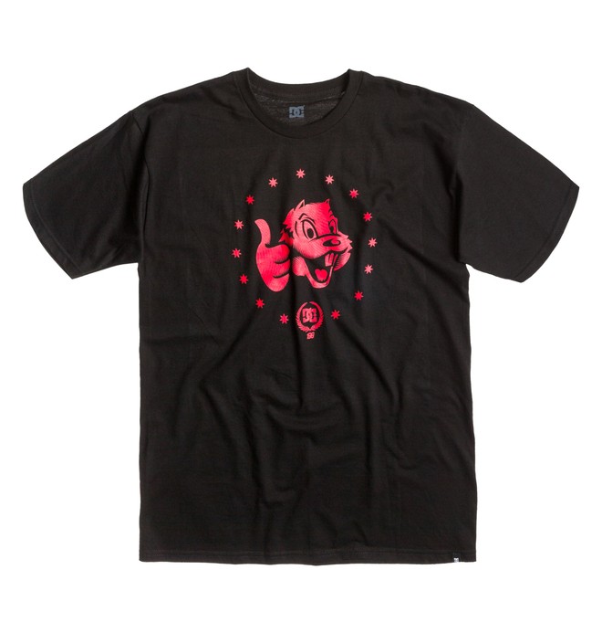dcshoes, Men's Travis Pastrana Thumbs up Tee, BLACK (kvj0) 0 Men's Travis Pastrana Thumbs up Tee ADYZT00222 DC Shoes