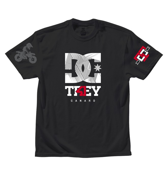 dcshoes, Men's Trey Canard Branded Tee, BLACK (kvj0) 0 Men's Trey Canard Branded Tee ADYZT00242 DC Shoes