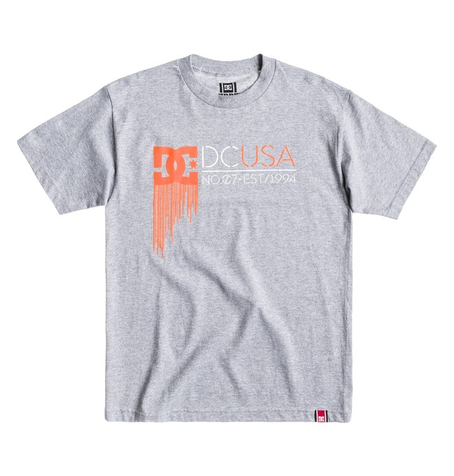 dcshoes, Rd Highlight State Tee, HEATHER GREY (knfh) 0 Rd Highlight State Tee ADYZT00291 DC Shoes