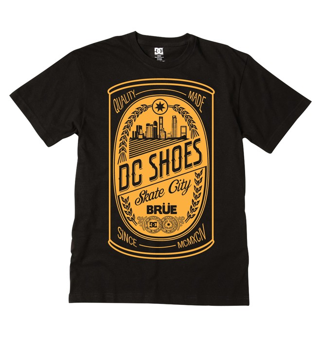 dcshoes, Men's Brue Tee, BLACK (kvj0) 0 Men's Brue Tee ADYZT00383 DC Shoes