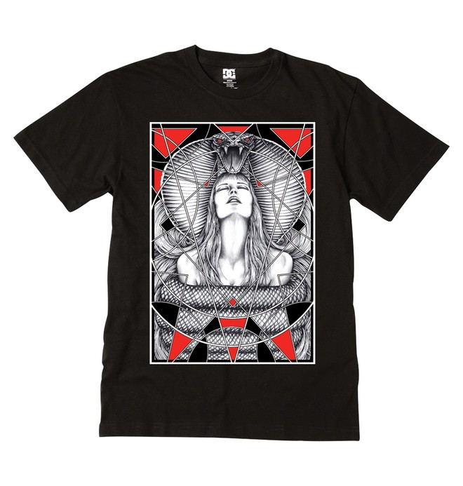 dcshoes, Men's Elaine Tee, BLACK (kvj0) 0 Men's Elaine Tee ADYZT00388 DC Shoes