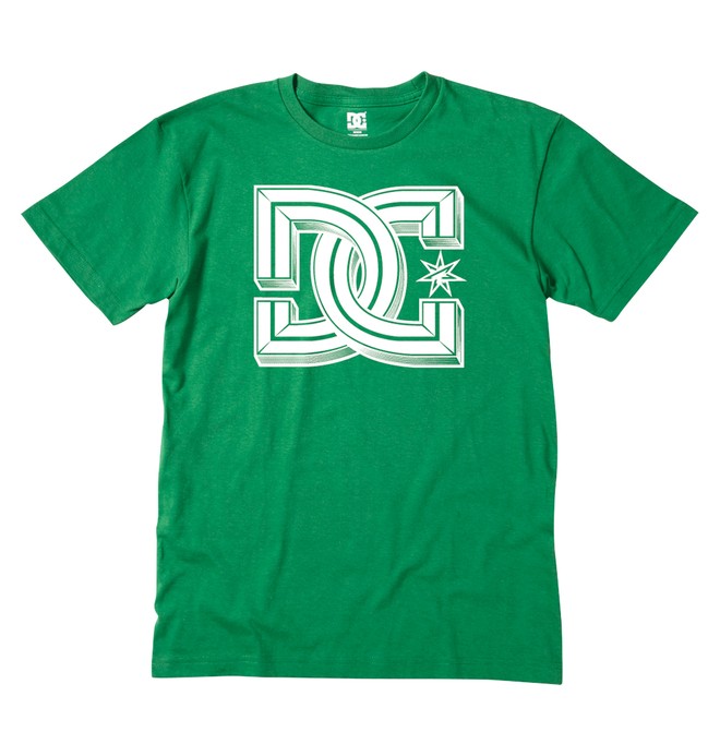 dcshoes, Men's Krossed Tee, KELLY GREEN (kgr) 0 Men's Krossed Tee ADYZT00401 DC Shoes