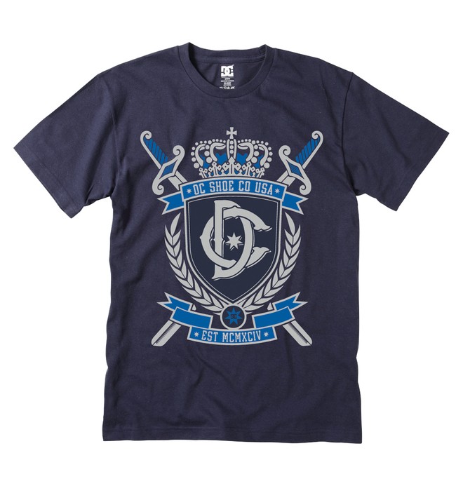 dcshoes, Men's Regal 3 Tee, NAVY (ktp0) 0 Men's Regal 3 Tee ADYZT00404 DC Shoes