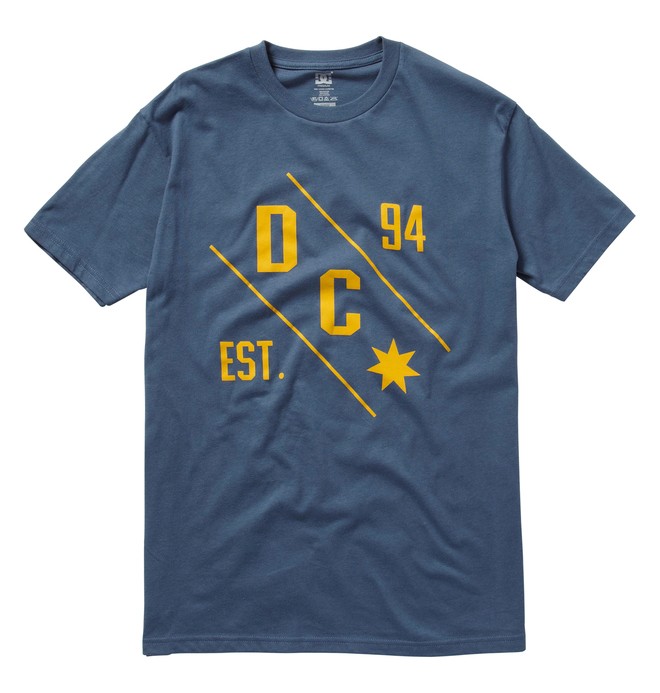 dcshoes, Men's Hot Shot Tee, DARK DENIM (brq0) 0 Men's Hot Shot Tee ADYZT00417 DC Shoes