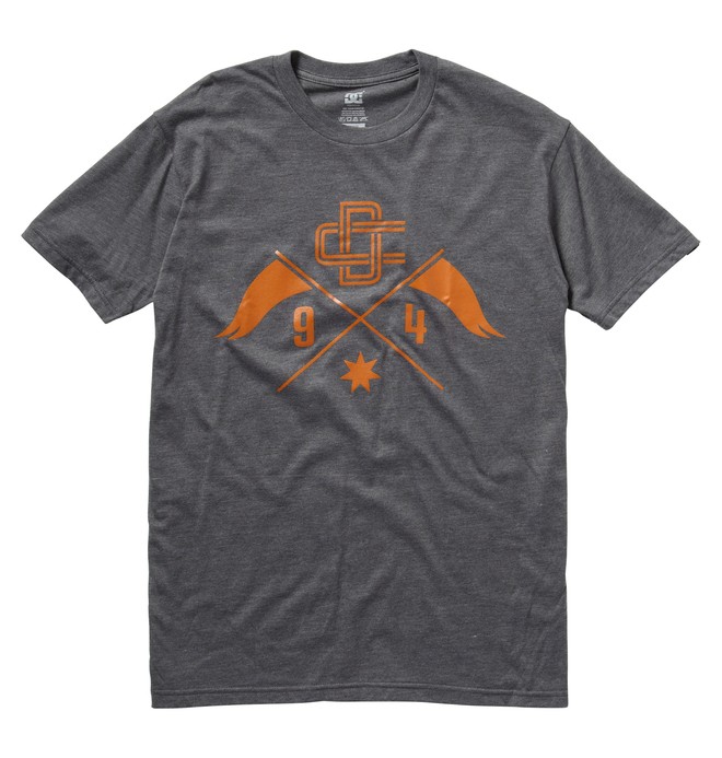 dcshoes, Men's Turbulent Tee, HEATHER DARK SHADOW (krph) 0 Men's Turbulent Tee ADYZT00421 DC Shoes