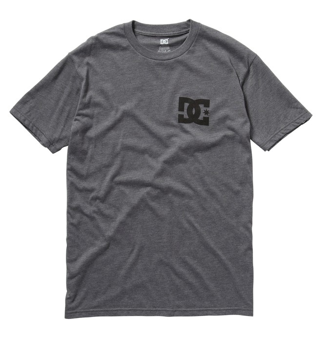 dcshoes, Men's Chest Star Tee, HEATHER DARK SHADOW (krph) 0 Men's Chest Star Tee ADYZT00476 DC Shoes