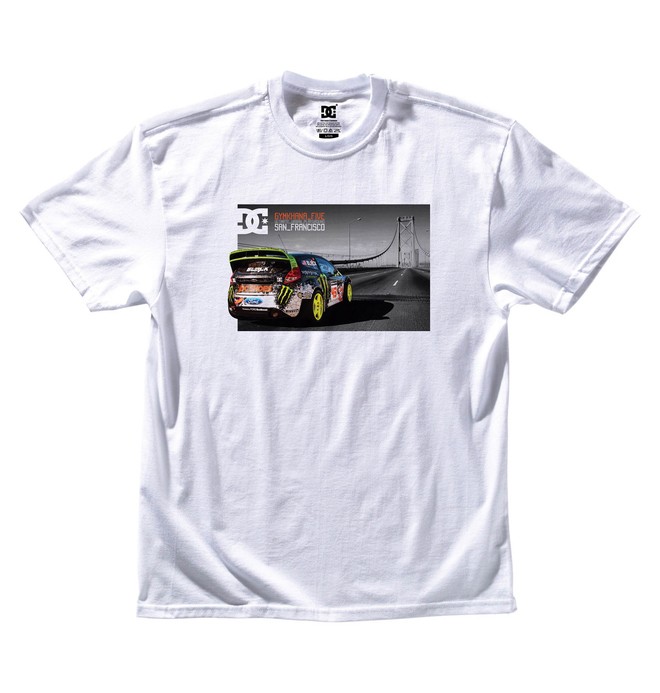 dcshoes, KB STARTER TEE, WHITE (wht) 0 KB STARTER TEE ADYZT00520 DC Shoes