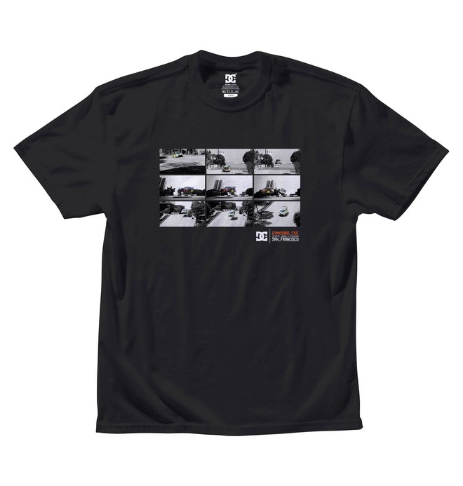 dcshoes, KB 9 SHOT TEE, BLACK (blk) 0 KB 9 SHOT TEE ADYZT00522 DC Shoes