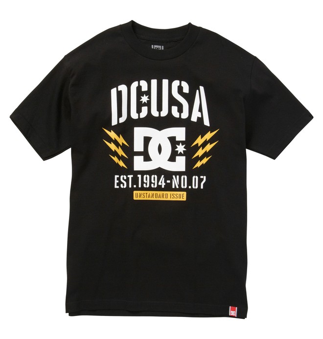 dcshoes, Men's Rob Dyrdek BOLTS Tee, BLACK (kvj0) 0 Men's Rob Dyrdek BOLTS Tee Black ADYZT00612 DC Shoes