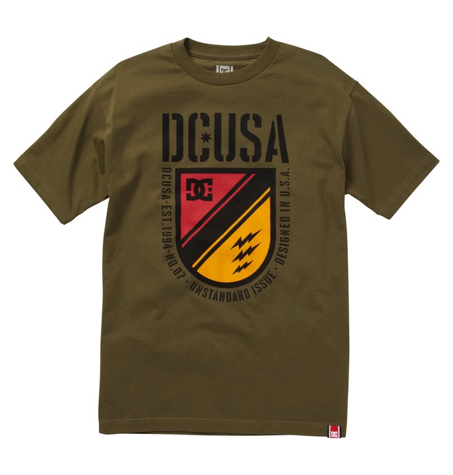 dcshoes, Men's Rob Dyrdek Unit Tee, MILITARY GREEN (gqk0) 0 Men's Rob Dyrdek Unit Tee ADYZT00618 DC Shoes