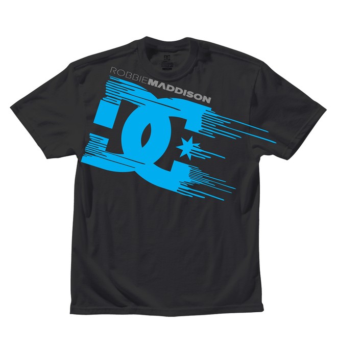 dcshoes, Men's Robbie Maddison Gone Tee, BLACK (kvj0) 0 Men's Robbie Maddison Gone Tee ADYZT00633 DC Shoes