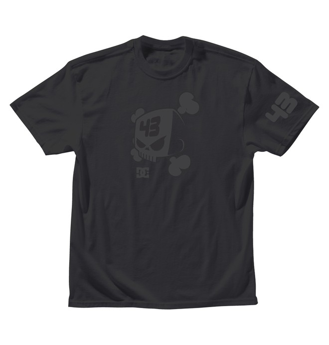 dcshoes, KB BLACKOUT SKULL TEE, BLACK (kvj0) 0 KB BLACKOUT SKULL TEE ADYZT00635 DC Shoes