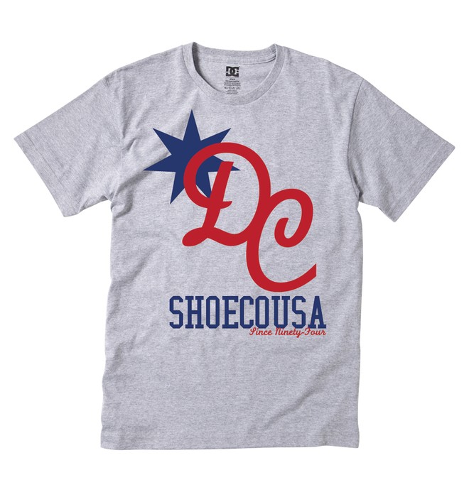 dcshoes, Men's Tight Tee, HEATHER GREY (knfh) 0 Men's Tight Tee ADYZT00746 DC Shoes