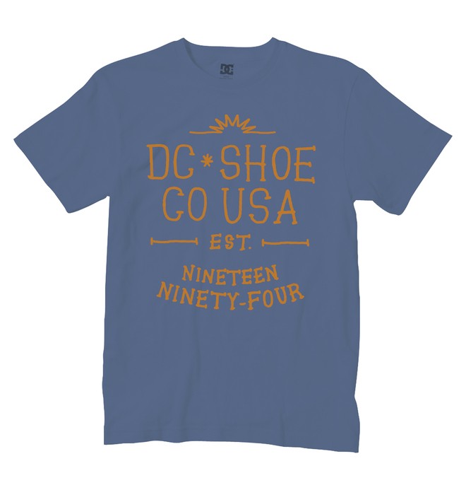 dcshoes, Men's Lazarus Tee, DARK DENIM (brq0) 0 Men's Lazarus Tee ADYZT00754 DC Shoes