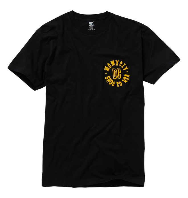 dcshoes, Men's Seven Cents Tee, BLACK (kvj0) 0 Men's Seven Cents Tee ADYZT00768 DC Shoes