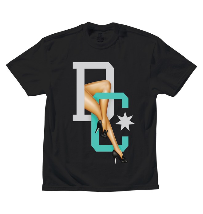 dcshoes, Men's Smoothie King Tee, BLACK (blk) 0 Men's Smoothie King Tee ADYZT00800 DC Shoes