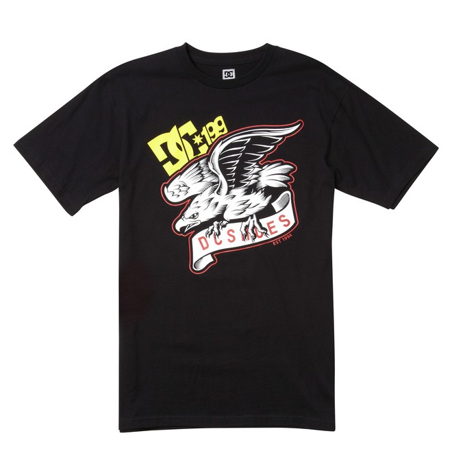 dcshoes, Men's Travis Pastrana Eagle Tee, BLACK (kvj0) 0 Men's Travis Pastrana Eagle Tee ADYZT00911 DC Shoes