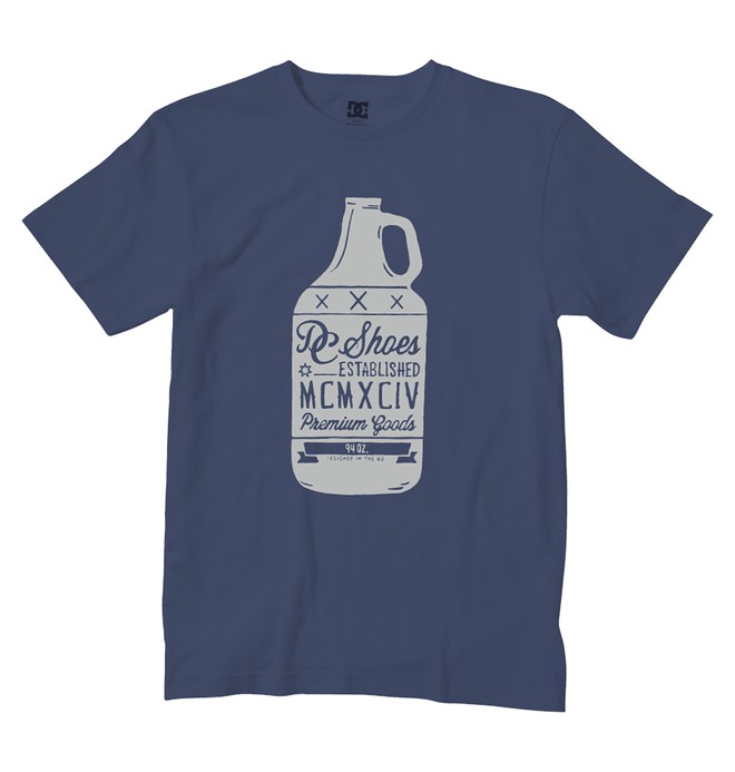 dcshoes, Men's Growlin Tee, WASHED NAVY (brd0) 0 Men's Growlin Tee ADYZT00986 DC Shoes