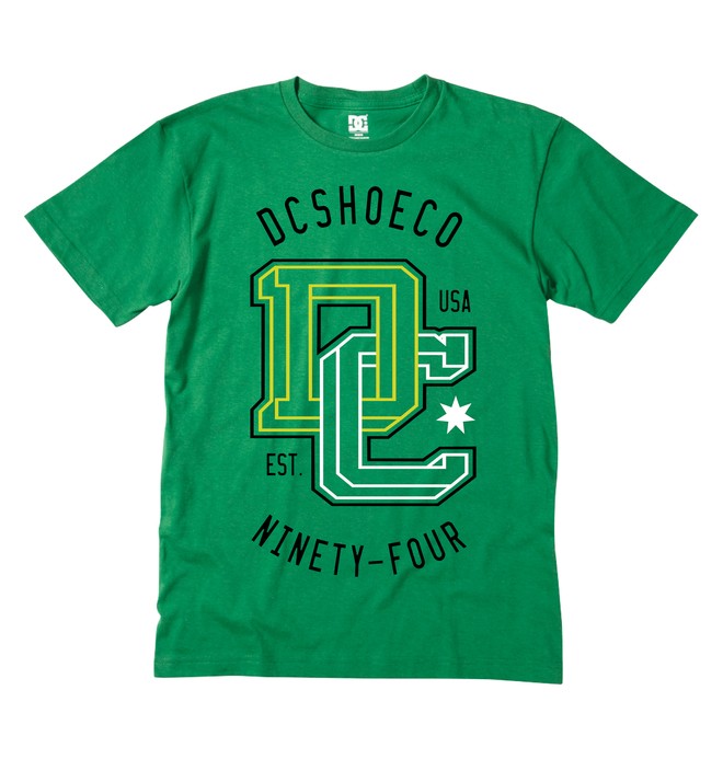 dcshoes, Men's Alumni Tee, KELLY GREEN (grz0) 0 Men's Alumni Tee ADYZT01218 DC Shoes