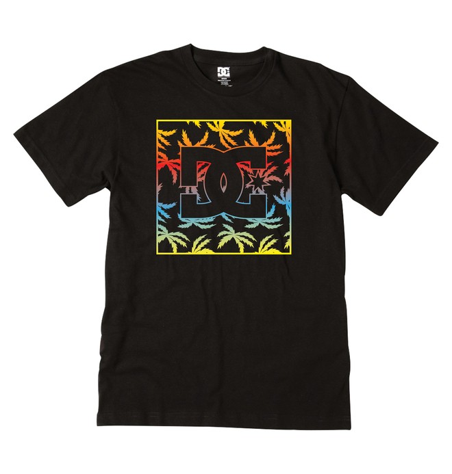 dcshoes, Men's Palmsquare Tee, BLACK (kvj0) 0 Men's Palmsquare Tee ADYZT01232 DC Shoes