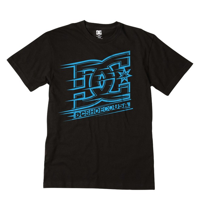 dcshoes, Men's Racer6 Tee, BLACK (kvj0) 0 Men's Racer6 Tee ADYZT01235 DC Shoes