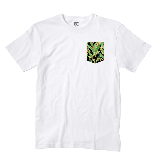 dcshoes, Men's Pocketeer Tee, WHITE (wbn0) 0 Men's Pocketeer Tee ADYZT01256 DC Shoes