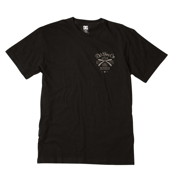 dcshoes, Men's Business Cut Tee, BLACK (kvj0) 0 Men's Business Cut Tee ADYZT01296 DC Shoes