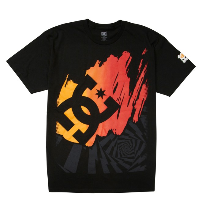 dcshoes, KB STROKE COVER TEE, BLACK (blk) 0 KB STROKE COVER TEE ADYZT01300 DC Shoes